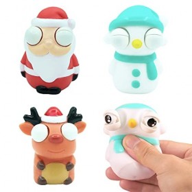 21Pièces Kawaii Mochi Toys - Mini Noctiluque Soft Squeeze Jouet