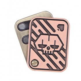 Folanda Fidget Slider Toy, Metal Poker Fidget Slider EDC Adult Fidget Toys, ADHD Autisme Sensory Toys, Anxiété Stress Relief 