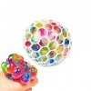 Perles deau à presser – Perles deau multicolores pour stimulation sensorielle, balle anti-stress, jouet anti-anxiété, 6 cm,