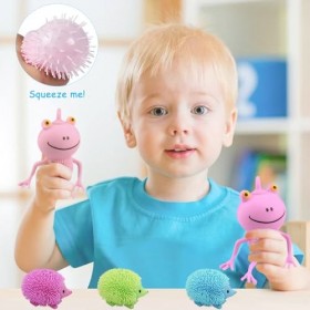 DAJASD Balle Anti-Stress pour Enfants, 8 pièces, Balle Anti-Stress, Jouet à Presser pour Enfants et Adultes, Balle spongieuse