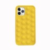 Coque pour iPhone XR Housse,Cas de téléphone de Jouets Anti-Stress, Coque Pop-It Fidget,Push Bubble Sensory Fidget Toy,Souple