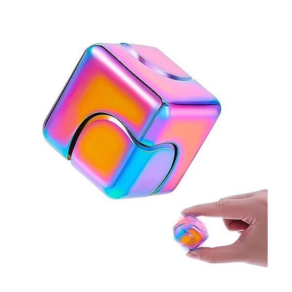 Cube Décompression Jouet, Soulagement du Stress Cube, Jouet Cube Antistress  Sensoriel, Anti Stress Jouet Adulte, pour lAutis