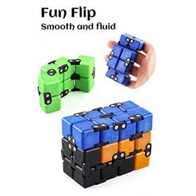 Fidget Cube Toys, ZoneYan Cube Infini Anti Stress, Jouet de Fidget Cube Infini, Infinity Cube Fidget Toy, Cube Infini Toys, F