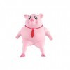 Jouet à presser en forme de cochon rose - Jouet anti-stress - Jouet anti-anxiété - Anti-irritabilité - Anti-écrasement - Pour