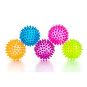 Pick A Toy Lot de 5 balles à Pointes Anti-Stress Fidget, Adultes, Adolescents et Enfants - Idéal pour Les Personnes souffrant