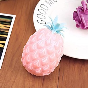 ZoneYan 2 pièces Ananas Jouet, Ananas Squishy, Ananas Anti Stress, Ananas Fidget, Balle Anti-Stress Ananas, Fidget Toys Anana