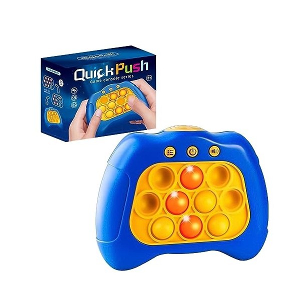 LAPONO Quick Push Pop Bubble Sensory Fidget Toy,Jouets Anti Stress