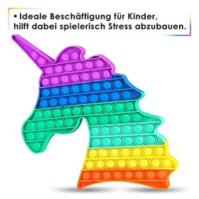 NAUC Fidget Bubbles Toy Push It Pop Up Jeu de voyage antistress apaisant pour enfants 12 20 30 cm Jouet sensoriel antistress 