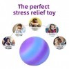 J-ouuo Balles anti-stress pour adultes et enfants, jouets sensoriels colorés, jouets anti-stress, balles anti-stress souples,