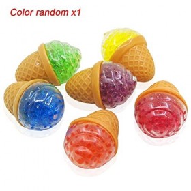 RUSTOO Balles Anti-Stress, Boules de Compression de Raisin à la crème glacée, Jouet de décompression de Compression, balles A