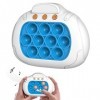 Alftek Jeu pop portable, jouet de décompression, jouet de décompression pour consoles de jeux portables pour enfants et adult