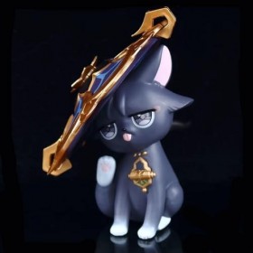 Genshin Impact Figurine Meow Series Mignon Chat Action Figure Model Toys Anime Figure Collectible Décoration Figurine Ornemen