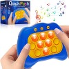 Pop It Game Machine,Pop It Electronique,Quick Push Bubbles Game,Console de Jeu Quick Push Bubbles,Jeu Pop Portable, Bubble Br