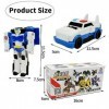 IQEPXTGO Transformers Jouets Figurine daction Voiture Transformers Robot Déformation Manuelle 2 en 1 Voiture Robot Jouets St