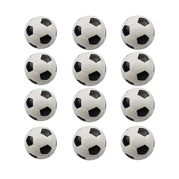 ysister 12 pièces de Balles en Mousse, Mini Balle de Sport Anti-Stress, Balles de Tennis en Mousse Souple, pour Enfants et Ad
