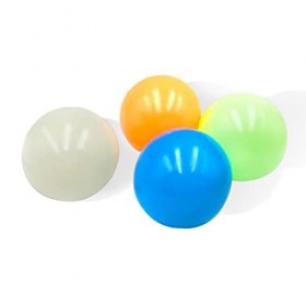 GDZTBS Boule Murale Collante, Boules De Soulagement Du Stress Luminescent Boules Collantes Au Plafond Jouets De Décompression