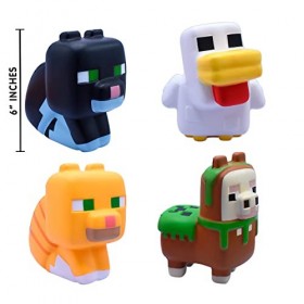 Just Toys Minecraft Mega SquishMe Tuxedo Cat