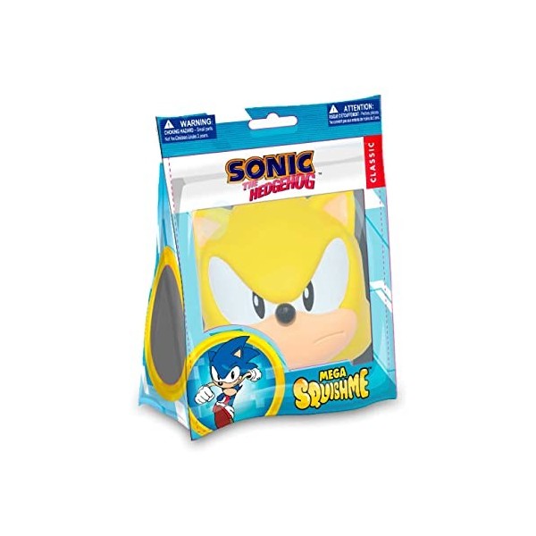 Sonic The Hedgehog Mega SquishMe - Super Sonic
