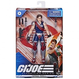 G.I. Joe Classified Series, Figurine Tomax Paoli 44 de Collection Premium de 15 cm avec Accessoires Multiples, Emballage spéc