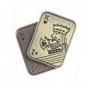 Jouet de poker en métal - Carte de poker en métal - Jouet anti-stress pour adultes - Jouet pour soulager lanxiété et le stre
