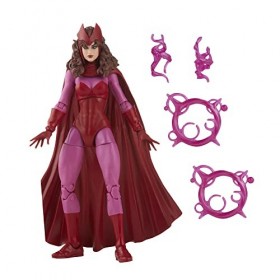 Marvel Hasbro Legends Series, Figurine Scarlet Witch de 15 cm avec Pack Rétro et 4 Accessoires
