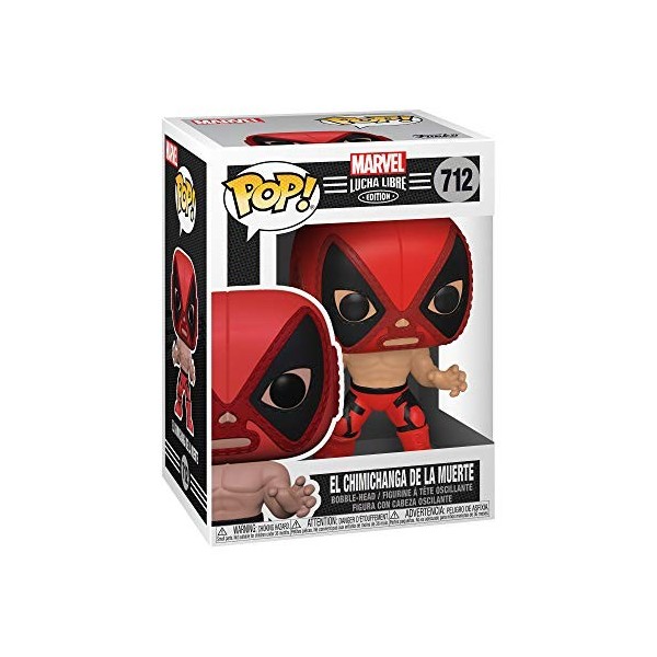 Funko Marvel Luchadores Deadpool - Marvel Luchadores - Xmen - Figurine en Vinyle à Collectionner - Idée de Cadeau - Produits 