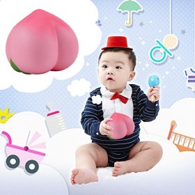 parfumé Squishy aux fruits de pêche,Squishy Squishy Squeeze Toy, jouet doux pour enfants, cadeau anti-stress, jouets anti-str