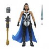 Marvel Hasbro Legends Thor: Love and Thunder, Figurine de Collection King Valkyrie de 15 cm, 1 Accessoire, 2 pièces Build-a-F