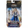 Marvel Hasbro Legends Thor: Love and Thunder, Figurine de Collection King Valkyrie de 15 cm, 1 Accessoire, 2 pièces Build-a-F