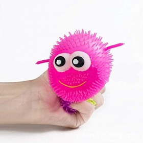 Jouet Anti-Stress à Tampon rougeoyant et Doux pour Chat Caterpillar