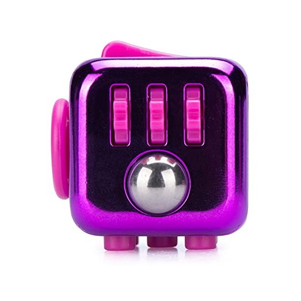 ZURU 8101D-D Original Fidget Cube by Antsy Labs, Antistress Spielzeug Würfel ca. 35 mm, Stresswürfel mit 6 Funktionen, Entspa