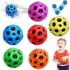 Lot de 4 balles de rebond en caoutchouc Astro Jump, Space Ball, jouets de rebond, mini balle de rebond, balle de rebond, ball