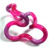 TANGLE Jr Classic cerise – Véritable jouet sensoriel – Twisty Fidget Toy Tangle Fidgets pour enfants et adultes – Jouet pou