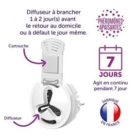 FELIWAY® Help! - Anti-Stress pour Chat - Pack de 3 Cartouches