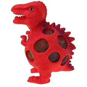 WBTY Lot de 3 balles anti-stress en forme de dinosaure pour soulager lanxiété, soulager le stress, balles sensorielles pour 