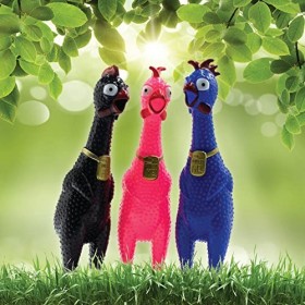 Creative Balls Manufacturing Animolds Stress Poules Couleurs Assorties Taille M