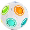 TUNJILOOL Magic Rainbow Ball Boule Magique Puzzle Fidget Toys Speed Cube Magic Arc-en-Ciel Ball Jouet Éducatif pour Enfants S
