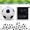 EOGRFW Lot de 30 mini ballons de football, balles anti-stress, 4 cm, pour enfants, cadeaux de fête de football, pour garçons 