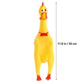 6 Pièces Jouets De Poulet Hurlant Blague Poulet En Caoutchouc Bruiteurs Hilarant Presser Les Jouets De Poulet Poulet Hurlant 