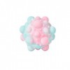 3D Squeeze Pop Ball Être Jouet de Salle de Bain Anti-Pression Popper Jouet sensoriel Balles de Stress Rose/Cyan