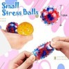 Lot de 20 mini balles anti-stress, anti-stress, jouets anti-stress, balles anti-stress, balles anti-stress, balles à presser 