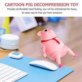 Totority - Jouet à presser - Rose - Lente - Petit cochon - Jouet capteur anti-stress - Jouet pour déballer - Jouet pour homme
