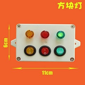 POXIAO Jouet Montessori à Planche occupée, Jouet à Interrupteur Tricolore, Anti-Stress, Besoins spéciaux, déballage, Anti-Str