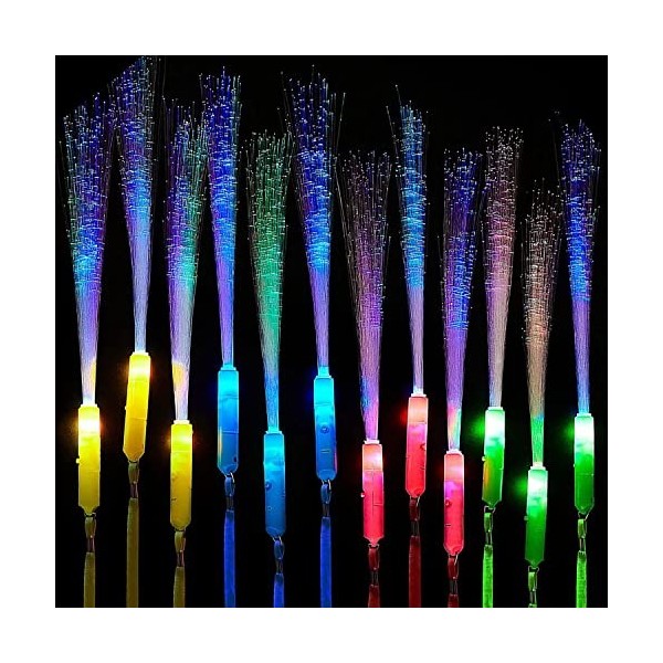 12 Pièces Mini Tubes de Pop Jouets Sensorie,Pop Tubes Mini Jouets Sensoriels,Lumineux Tube Pop,LED Light Up Toys Pop Tube,LED