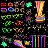 12 Pièces Mini Tubes de Pop Jouets Sensorie,Pop Tubes Mini Jouets Sensoriels,Lumineux Tube Pop,LED Light Up Toys Pop Tube,LED