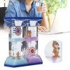 Liquid Motion Bubble Timer, Soulagement du Stress Sensory Toy Water Timer Fidget Toy Liquid Hourglass Timer Calming Desktop T