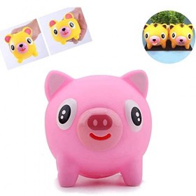 Guanan Talking Animal Balle de soulagement de stress Jouet pour enfants et adultes 9,5 x 7 cm 