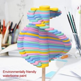 Tixiyu Bâton en bois anti-stress rotatif pour enfants