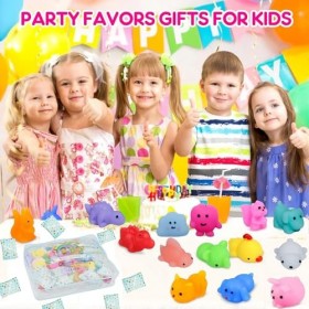 Squeeze Toys Squishy Jouets,Mini Squishy Kawaii Squishys Jouet Doux Soulagement de Stress Jouet Collant en Silicone Animaux p