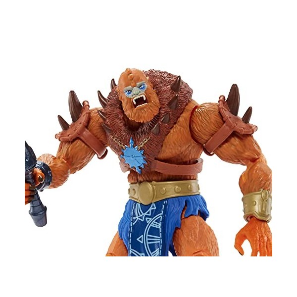 Masters of the Univers Les Maîtres de lUnivers Deluxe Figurine Géante articulée Masterverse Le Monstre 20 cm avec Accessoi